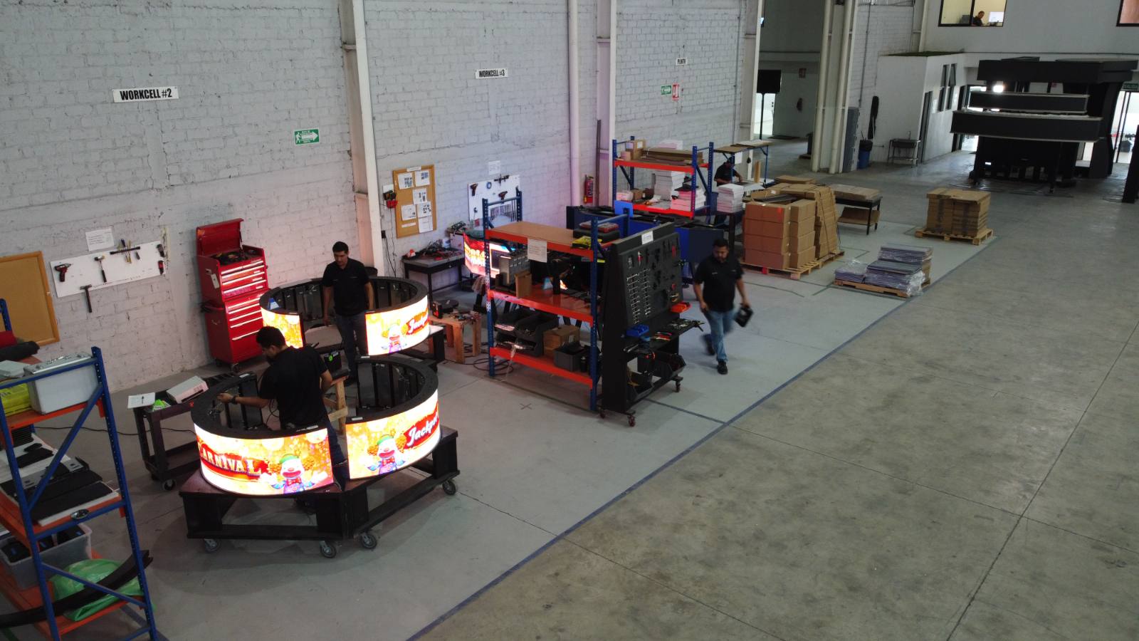 Signage transformation workcell